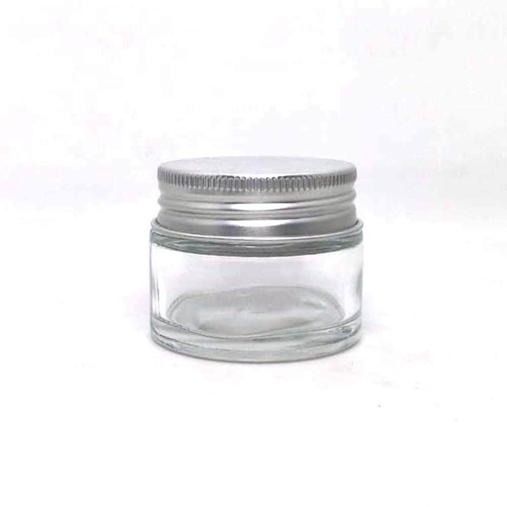 Best price unique organic cosmetic jars Cosmetic Packaging High Quality with aluminous lid