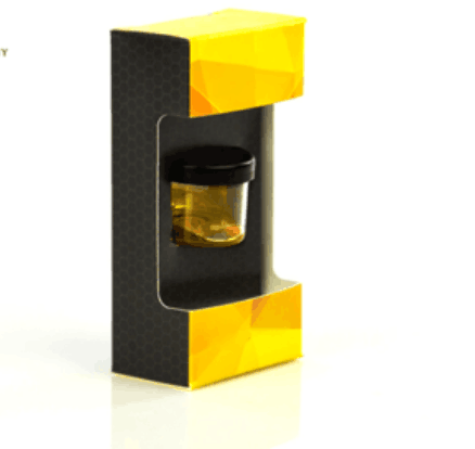 Best price wax concentrate containers dab non stick wax oil container jar custom glass concentrate glass jars