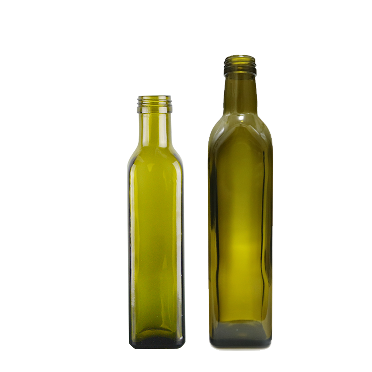 Best quality empty round Dorica olive oil glass bottle 250ml CY-173