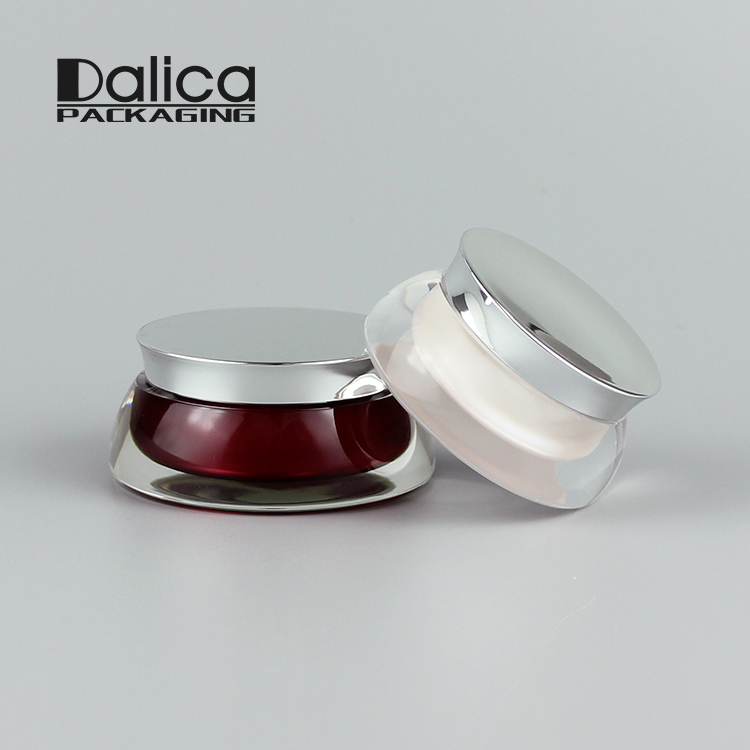 Best quality new style skin care empty 1 oz plastic cosmetic jars