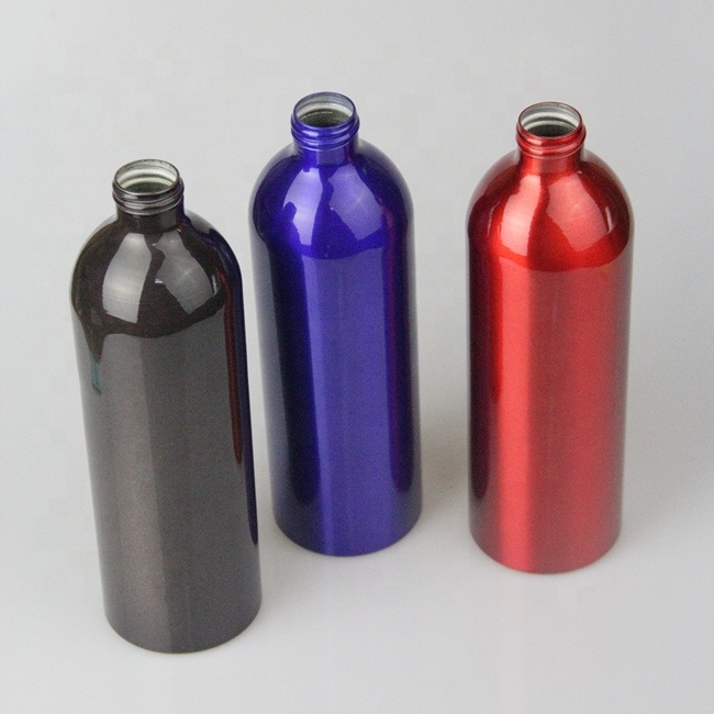 Best sell factory price luxury skin care bottles hair oil bottles shampoo bottle blue