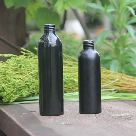 Best sell factory price luxury skin care bottles hair oil bottles shampoo bottle blue