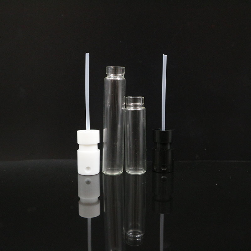Best selling 1.5ml 2ml sample empty glass refillable perfume spray bottle