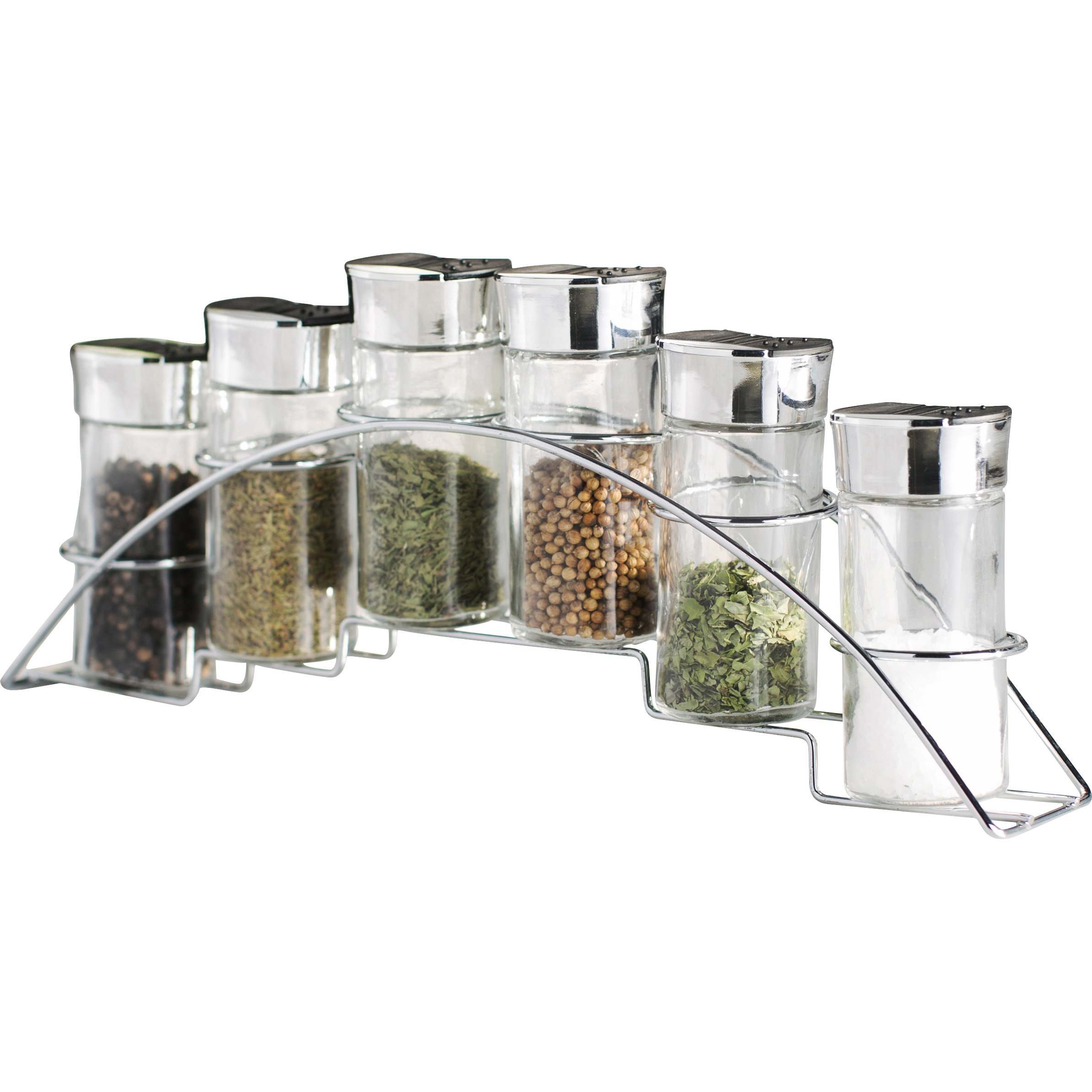 Best selling 12 16 spice jars rotating spice rack set