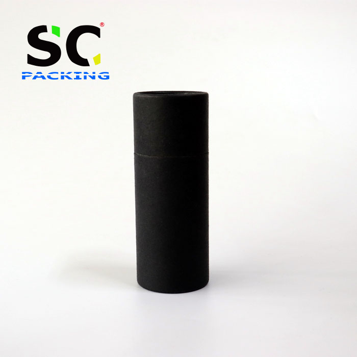 Best selling 30ml black frosted cosmetic bottle essential oil bottle with measurement pipette and paper tube packaging