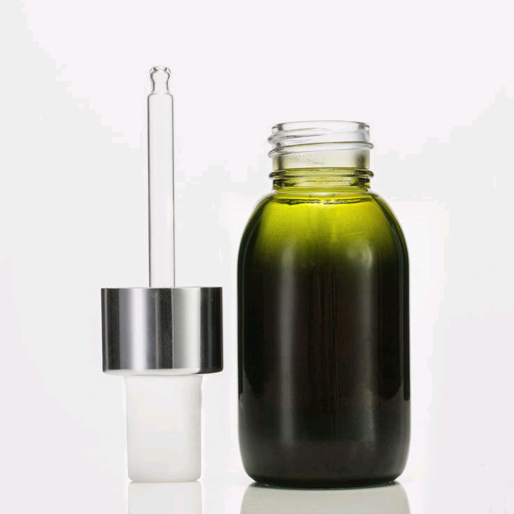 Best selling 50ml green glass dropper bottle small orders
