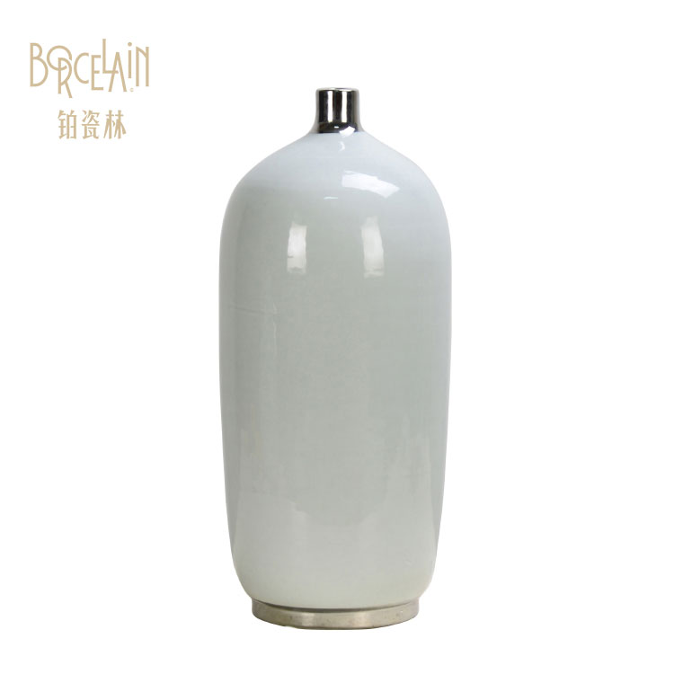 Best selling antique China big large floor big flower ceramic porcelain ginger jar for living home decor