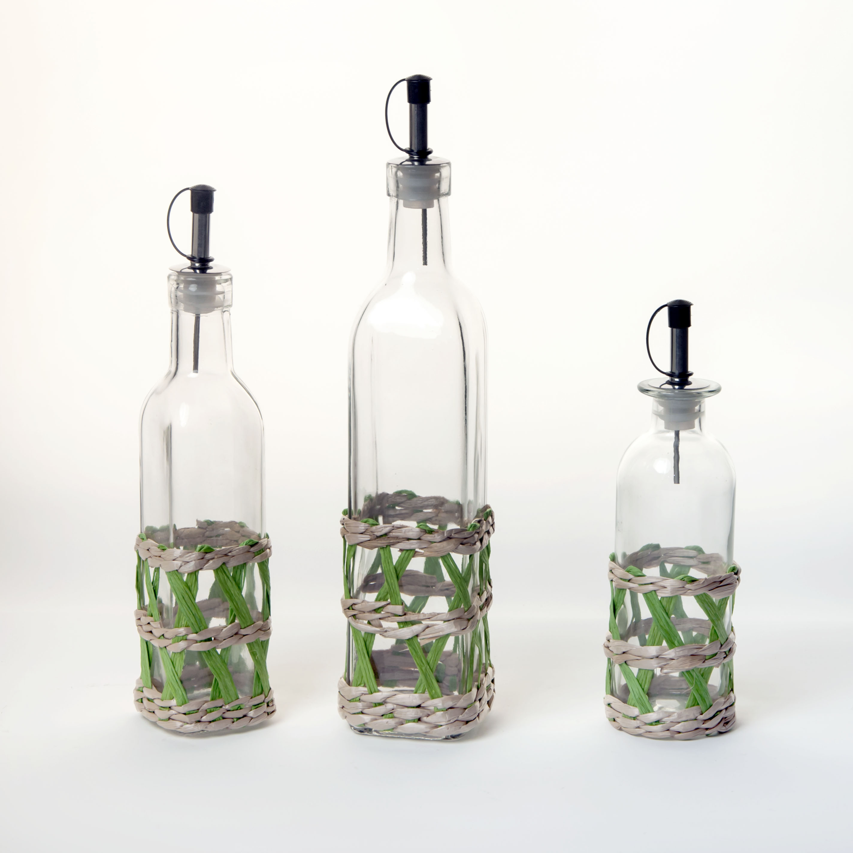 Best selling wholesale custom high quality bottle glass storage container dispenser olive oil bottle