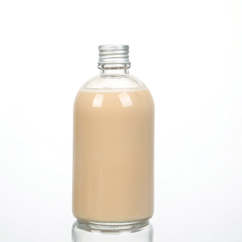 Big Belly 250ml 500ml 1000ml Boston Round Beverage Juice Sauce kombucha Glass Bottle