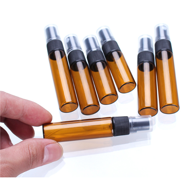 Big Capacity Oem Luxury Cosmetics Packaging Airless Pump Square Glass Bottle Perfume 2Ml