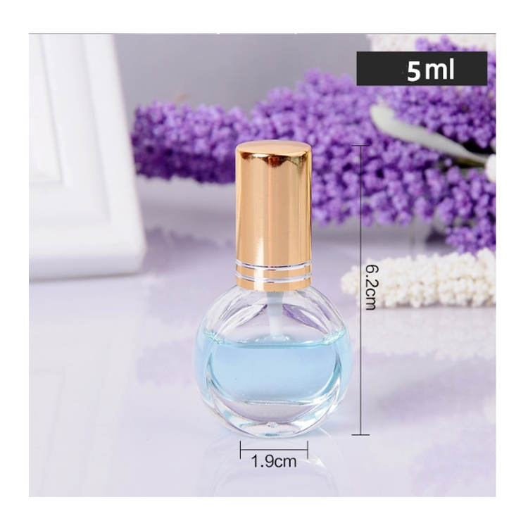 Big Capacity Oem Luxury Cosmetics Packaging Airless Pump Square Glass Bottle Perfume 2Ml