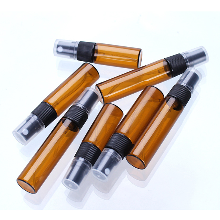 Big Capacity Oem Luxury Cosmetics Packaging Airless Pump Square Glass Bottle Perfume 2Ml