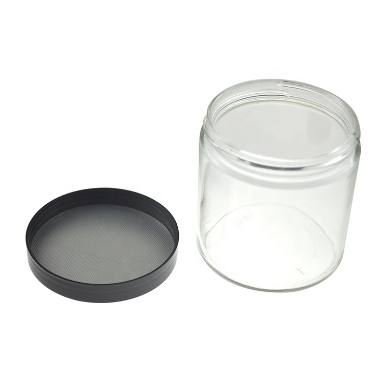 Big Envases De Vidrio Para Miel 480Ml 16OZ Clear Honey Glass Jar