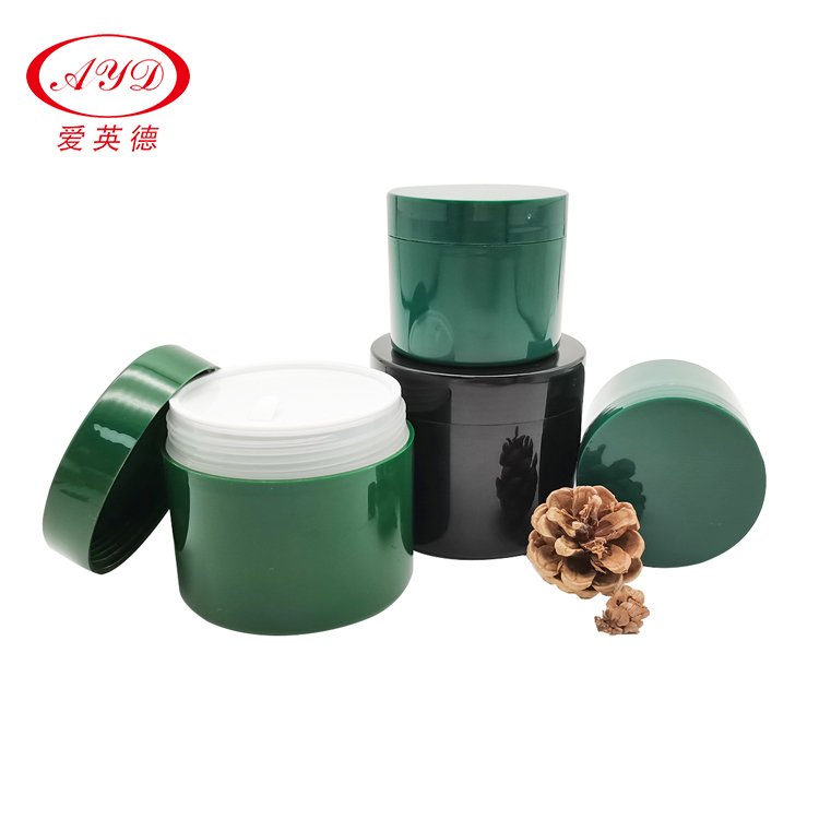 Big Round Wide Empty 1oz 2oz 3oz 5oz PP Plastic Cosmetic Cream Jars With Lid For Cosmetic Lip Balm Container