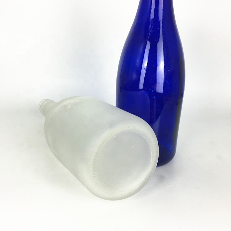 Big belly empty 750ml glass wine bottles wholesale