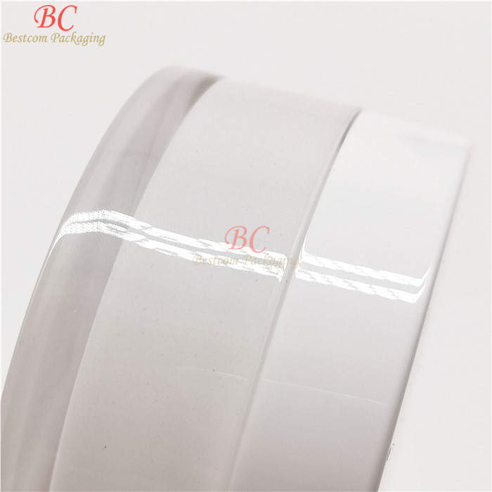 Big brands supplier luxury double-walled heavy acrylic 80g 100g 150g wide mouth cream short low profile hair gel plastic jar