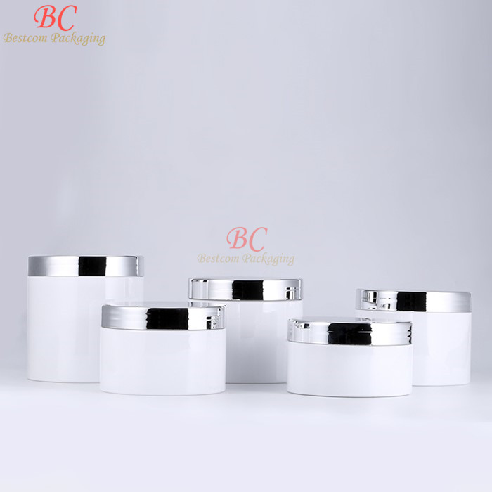 Big cosmetic 16oz 500ml 250ml wide mouth cement bath salts container 300ml plastic 300ml large food storage jar