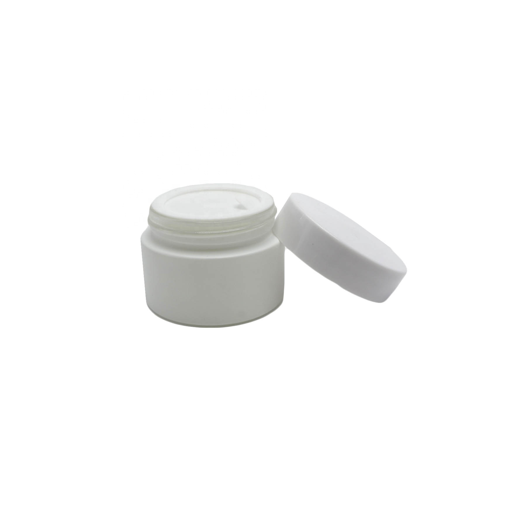 Big glass spice jar colored glass candle jar with lid GJ-CC22