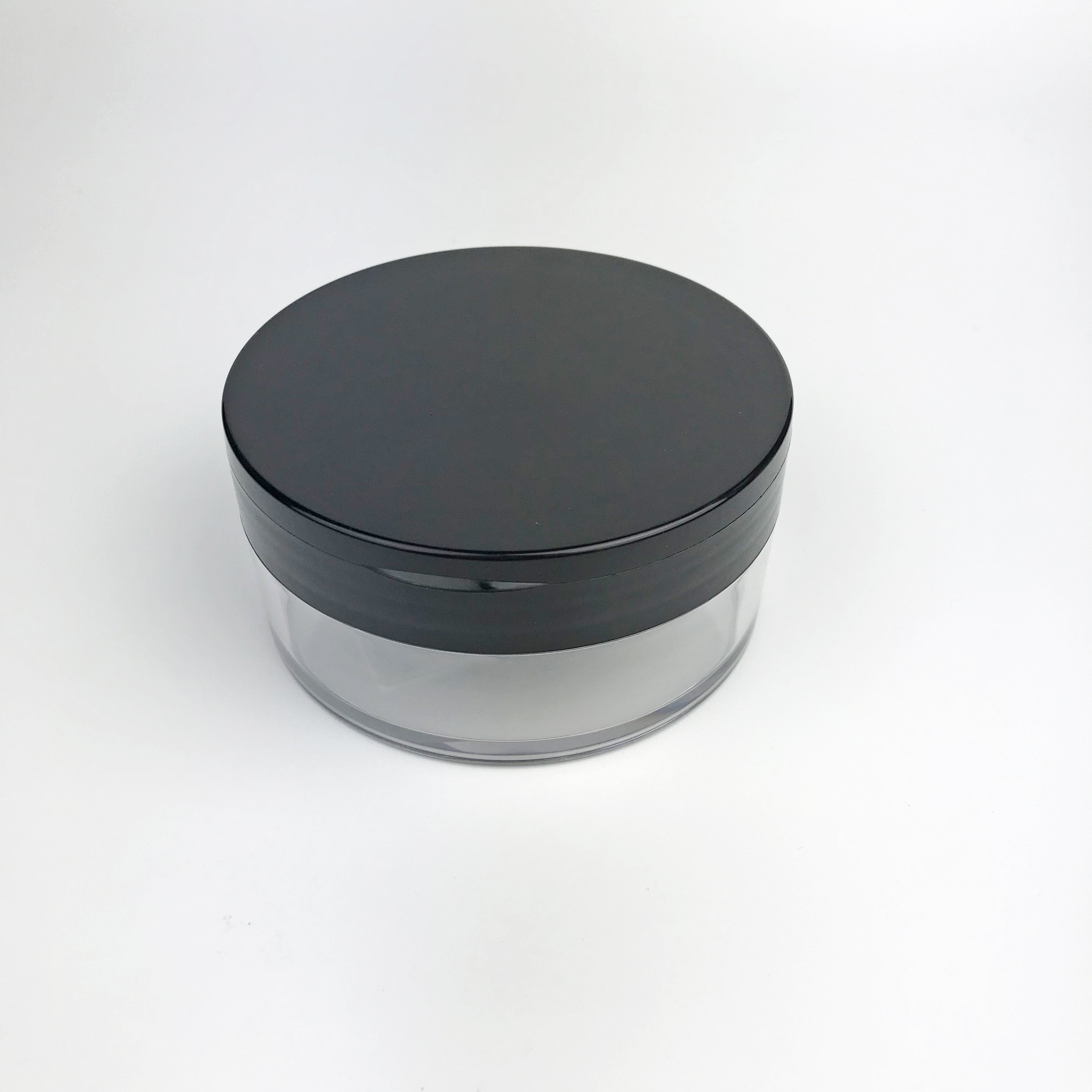 Big size 300ml heavy plastic cream jar with flip cap hair gel sleeping flip top cap PET / PETG cream jar for personal care