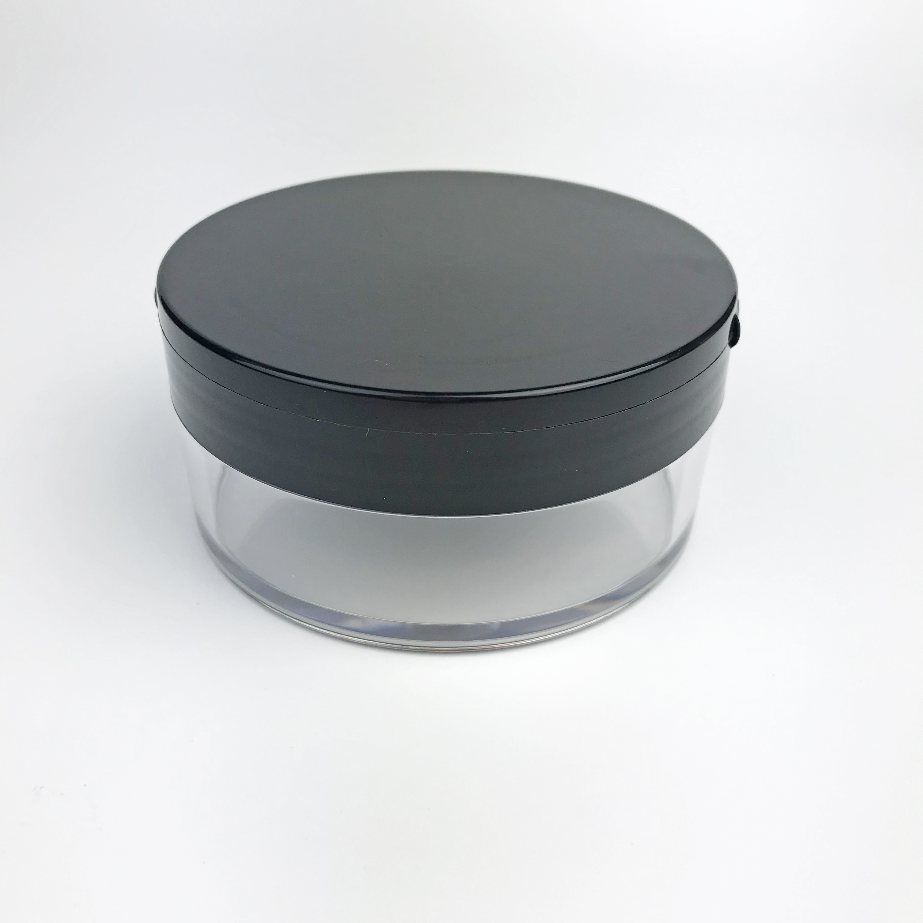 Big size 300ml heavy plastic cream jar with flip cap hair gel sleeping flip top cap PET / PETG cream jar for personal care