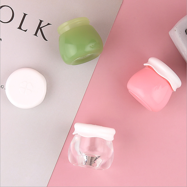 Biodegradable 10ml personalized yogurt jam candy plastic cream jar