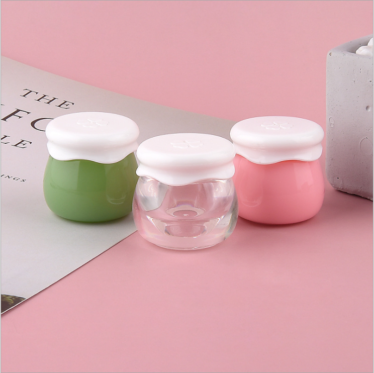 Biodegradable 10ml personalized yogurt jam candy plastic cream jar