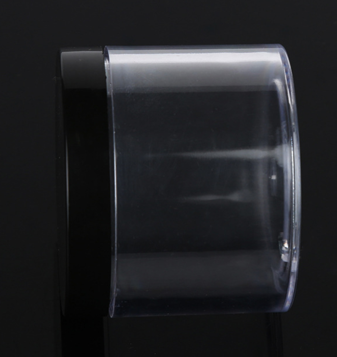 Biodegradable Clear Heart Shape Cosmetic Containers Volume 4g Plastic Type Cream Bottle Jar Food Grade Cosmetic Trial Pack