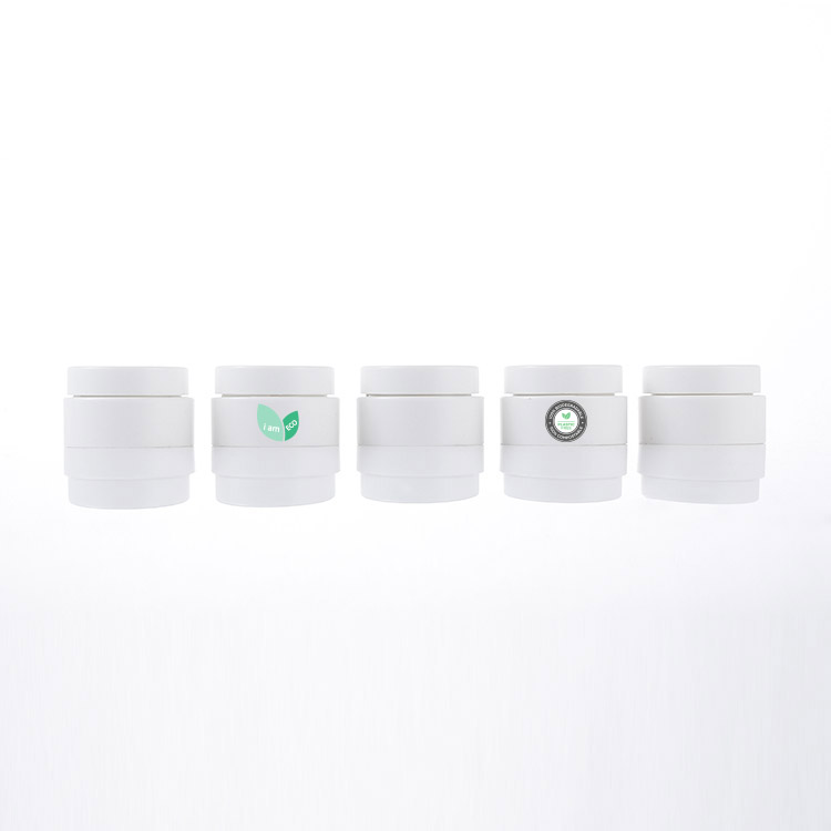 Biodegradable PLA Cosmetic Containers Cream Jar For Personal Skin Care Use Sustainable Packaging