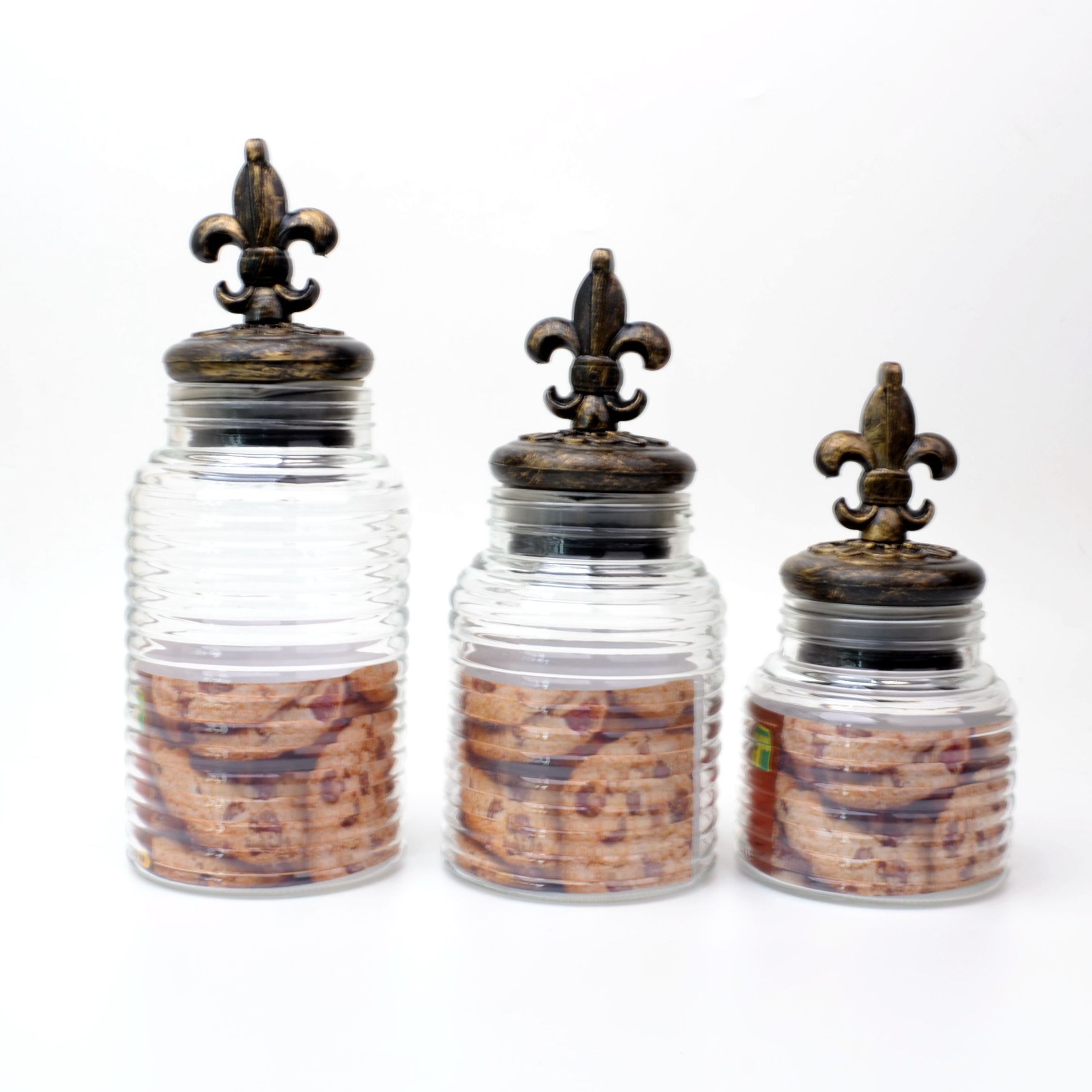 Bird Deer Squirrel Ceramic Lidded Glass Strainer Jar Wide Mouth Containers Bulk with Lids