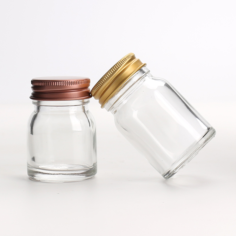 Bird's nest glass jar for jam honey milk pudding yogurt fish gel bottle