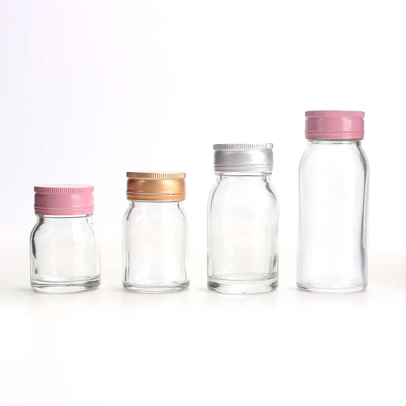 Bird's nest glass jar for jam honey milk pudding yogurt fish gel bottle