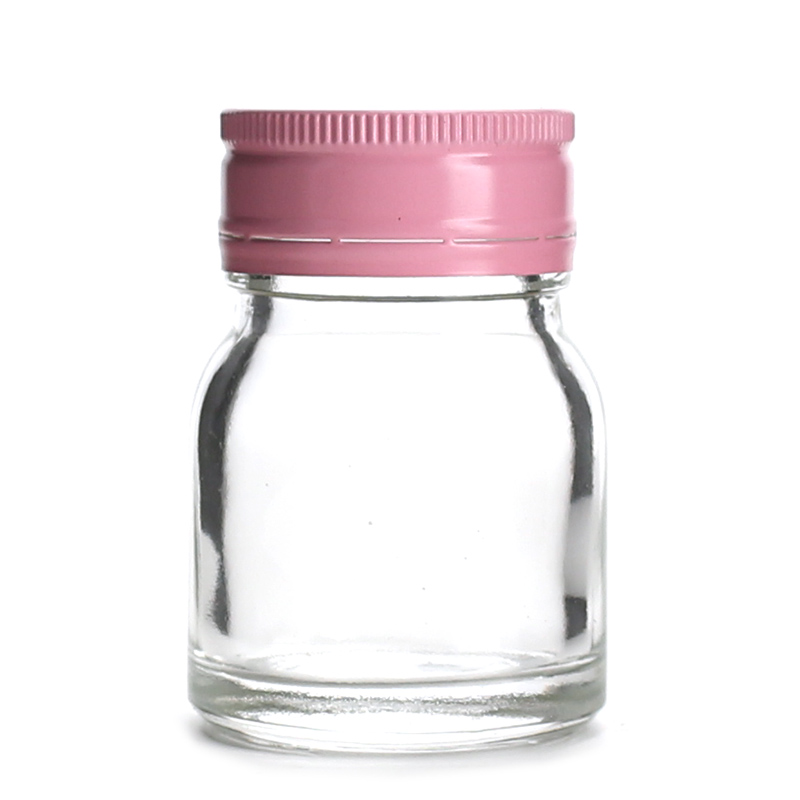 Bird's nest glass jar for jam honey milk pudding yogurt fish gel bottle