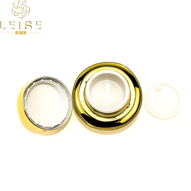 Black 10g15g30g50g cream box Acrylic cosmetic packaging eye cream face cream empty box