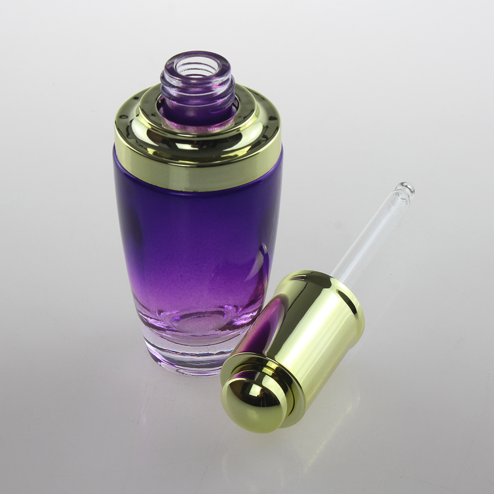 Black Clear and Red DB40 20ml 30ml 50ml essential oil bottle, bpa free dropper bottle