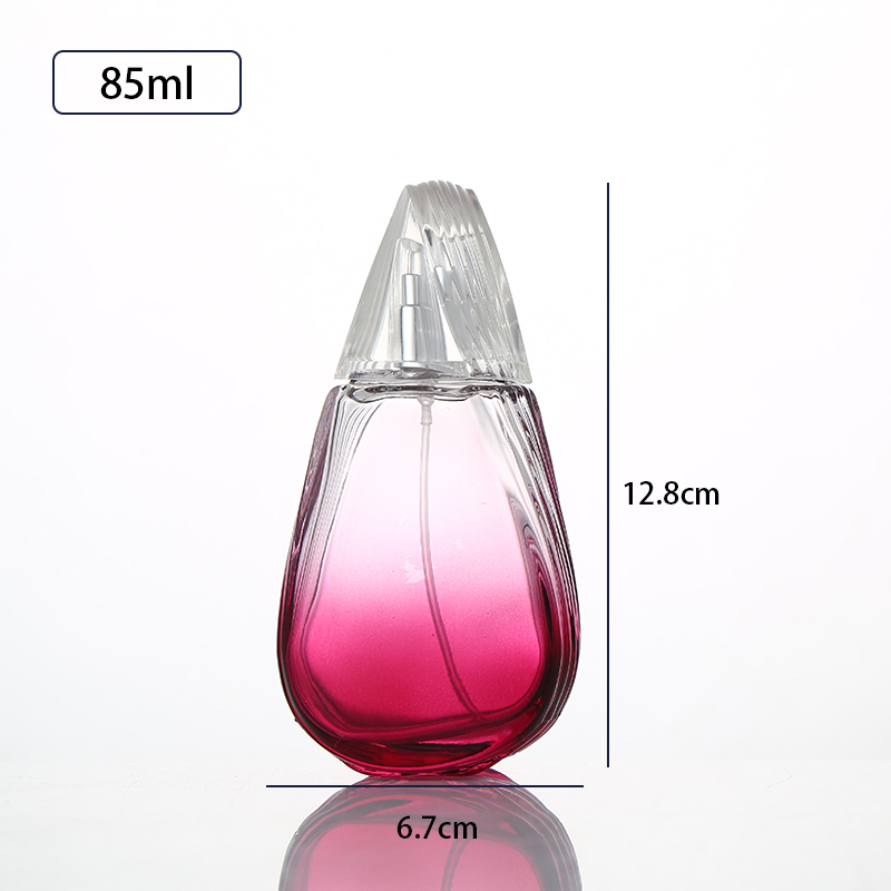 Black Cosmetic Different Bottle Empty 40Ml Glass Spray Bottle Big Perfume Bottle