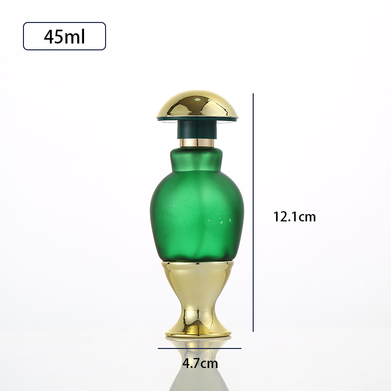 Black Cosmetic Different Bottle Empty 40Ml Glass Spray Bottle Big Perfume Bottle