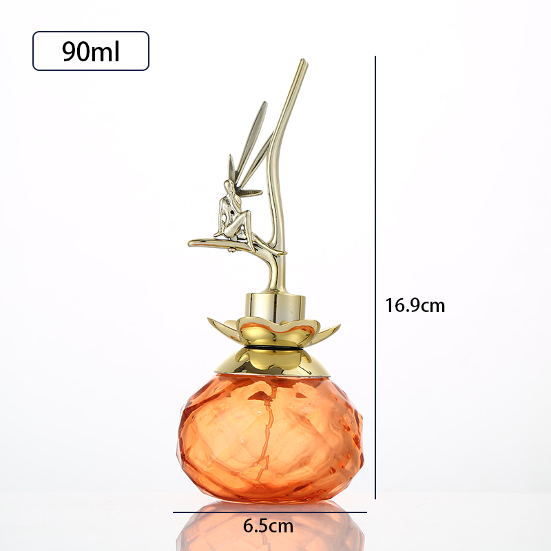 Black Cosmetic Different Bottle Empty 40Ml Glass Spray Bottle Big Perfume Bottle