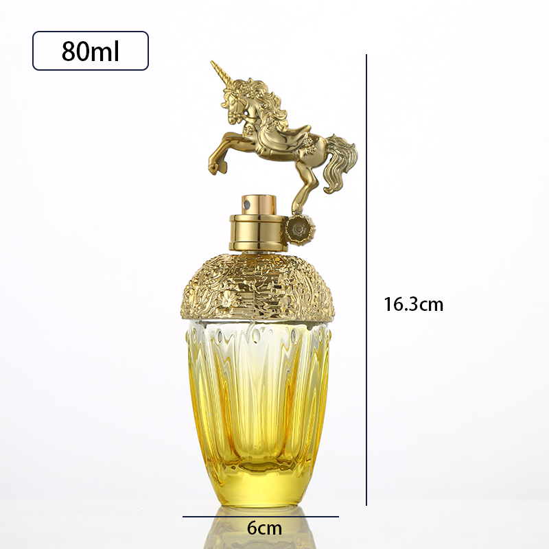 Black Cosmetic Different Bottle Empty 40Ml Glass Spray Bottle Big Perfume Bottle