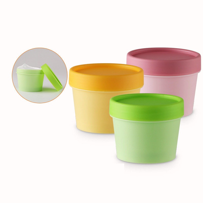 Black Cosmetic Product Cosmetic Wholesale Dealer Plastic Empty Makeup Jar Pot