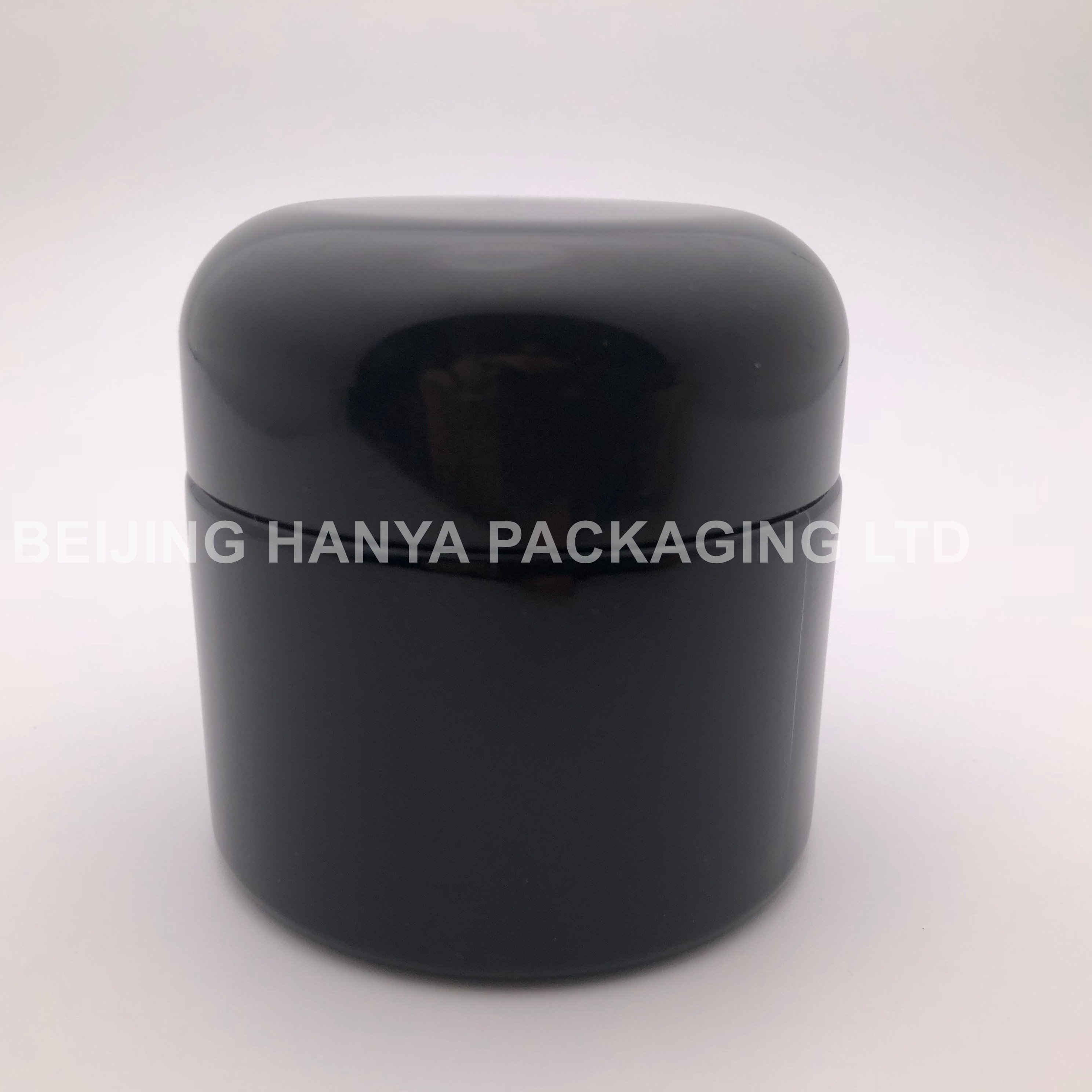 Black Glass Cosmetic Bottle Jar 100ml From Direct Sale Factory