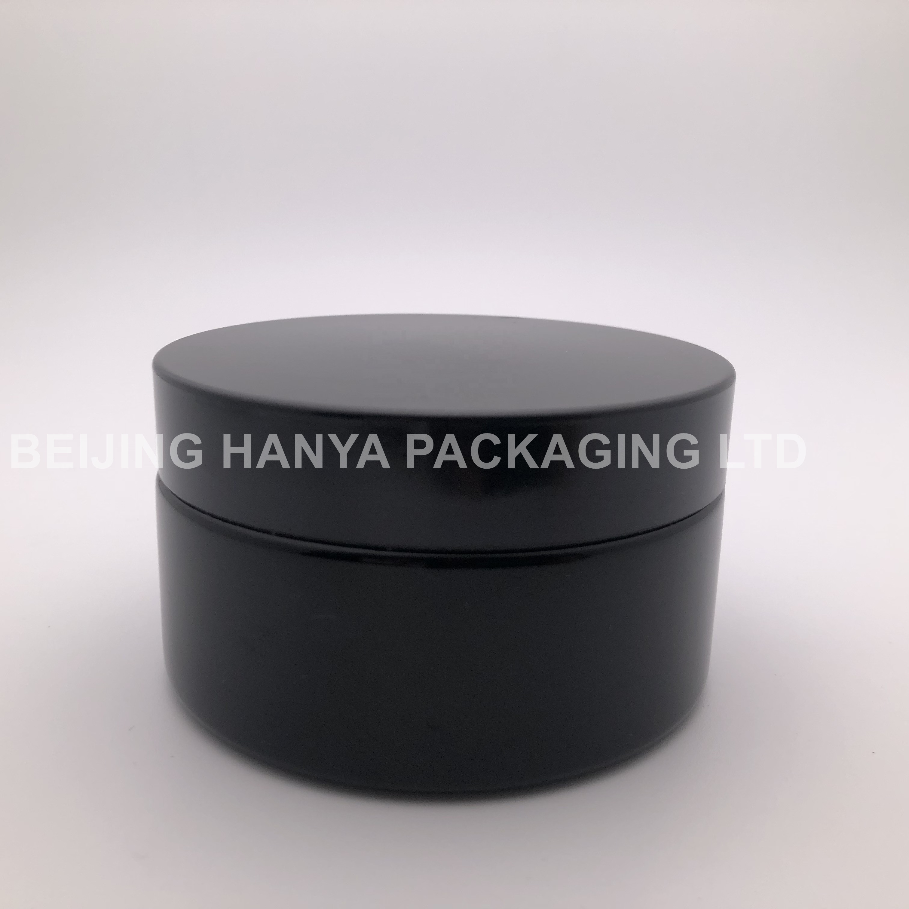 Black Glass Cosmetic Bottle Jar 100ml From Direct Sale Factory