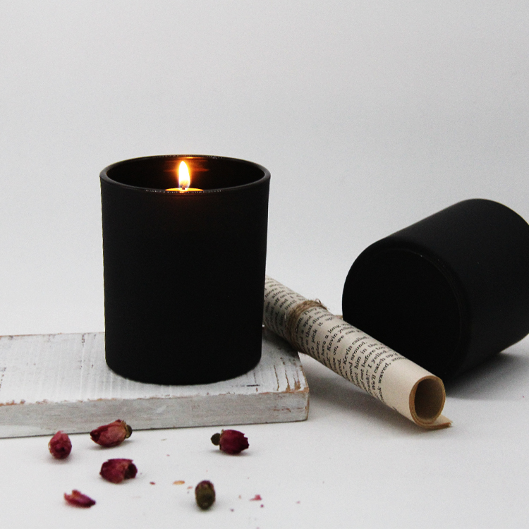 Black Glass Votive Candle Holders Candle Jars