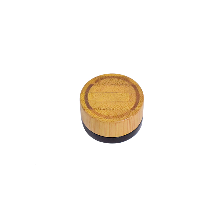 Black Raw material 7ml Wholesale square transparent child proof safe glass CBD jar with screw cap