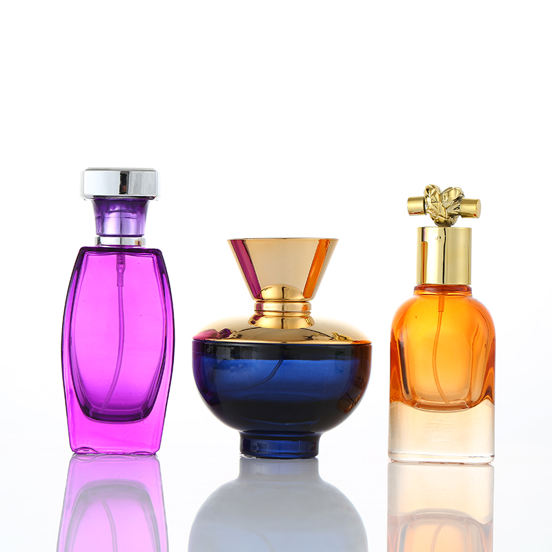 Black Square 50ML 100ML Cosmetic Bottle Refillable Perfume Spray Bottle