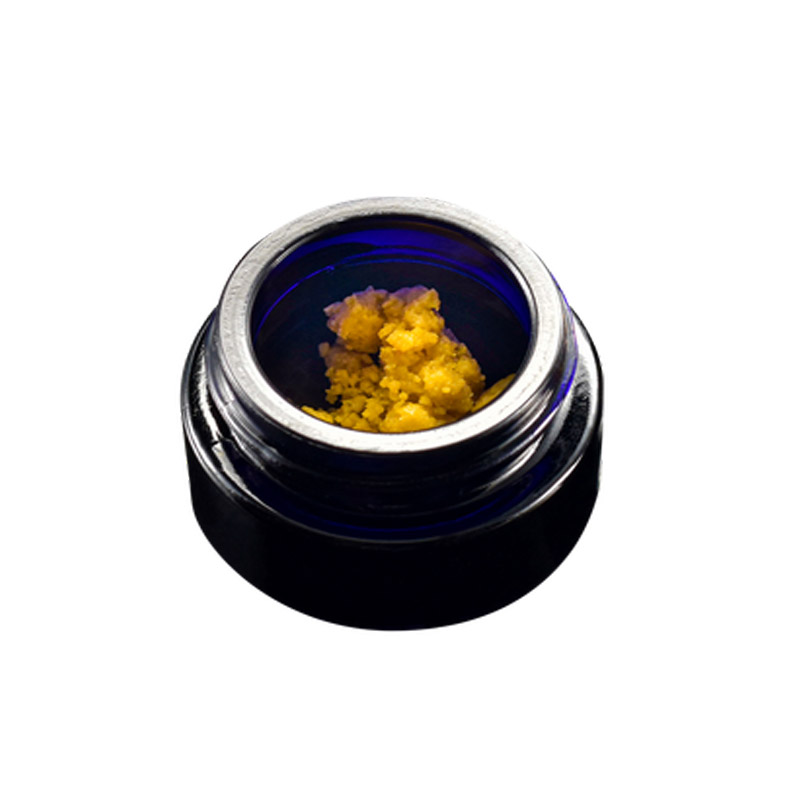 Black UV Protective Glass Jars Containers For Candles