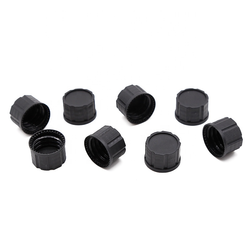 Black aluminium cap scrap Screw Cap for Diffuser Bottle