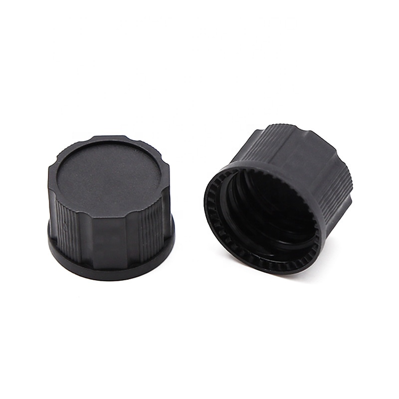 Black aluminium cap scrap Screw Cap for Diffuser Bottle