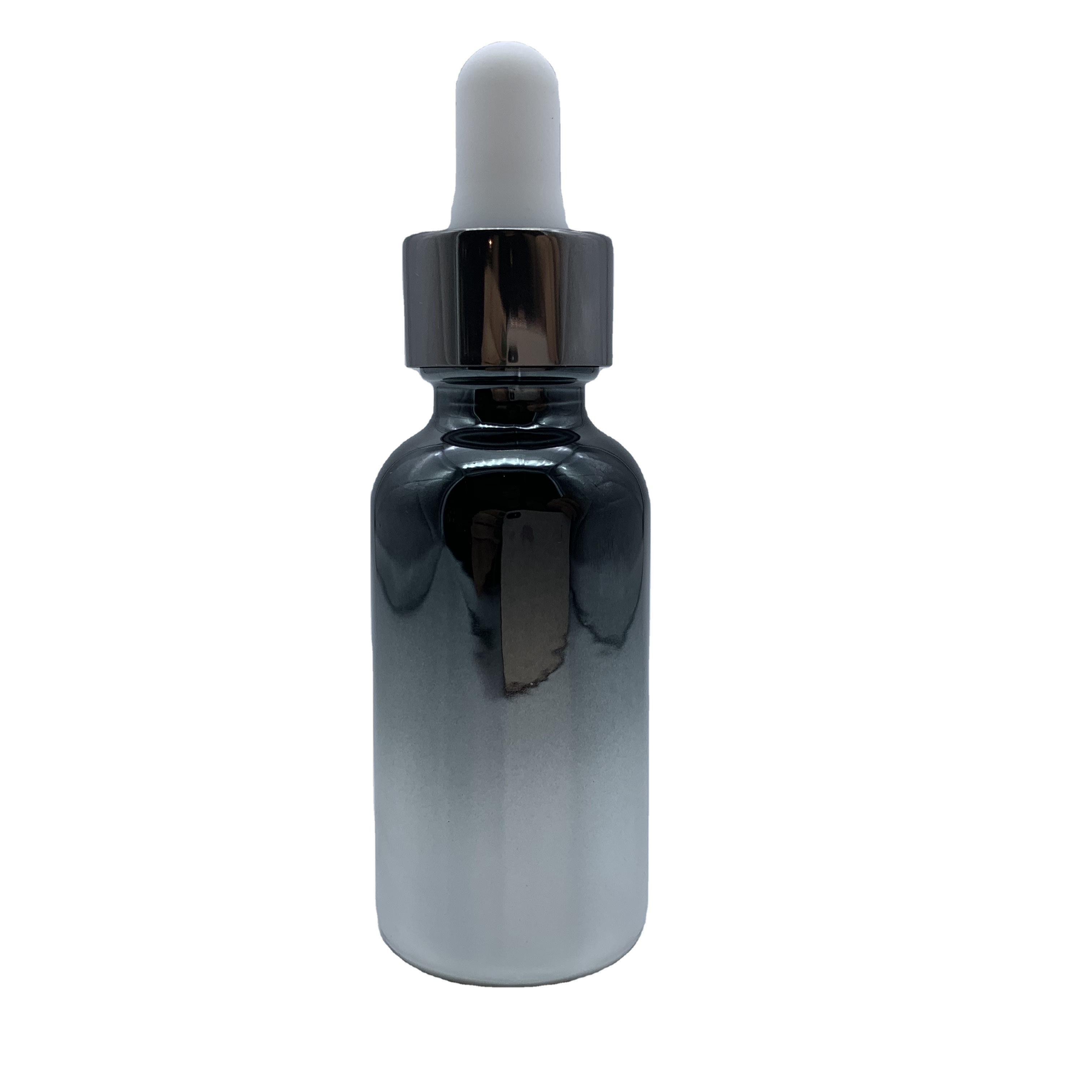 Black bosten round bottles with dropper