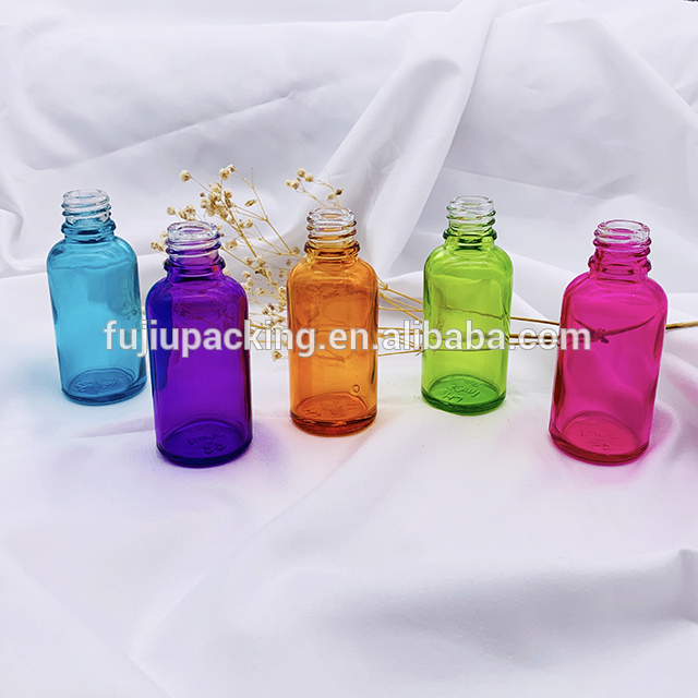Black essential oil bottle glass dropper bottle 30ml for cbd oil