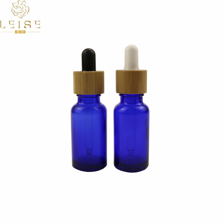 Black frosted glass dropper bottle 20ml 50ml 100ml 60ml 2oz 1oz 30ml matt black glass dropper essential oil bottle bamboo cap